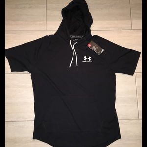 Under Armour Mens Heatgear Short Sleeve Hoodie